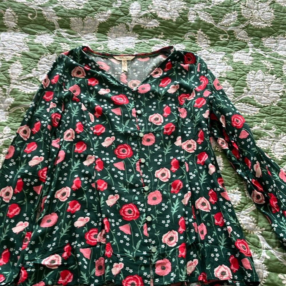 Button up blouse never worn Matilda Jane